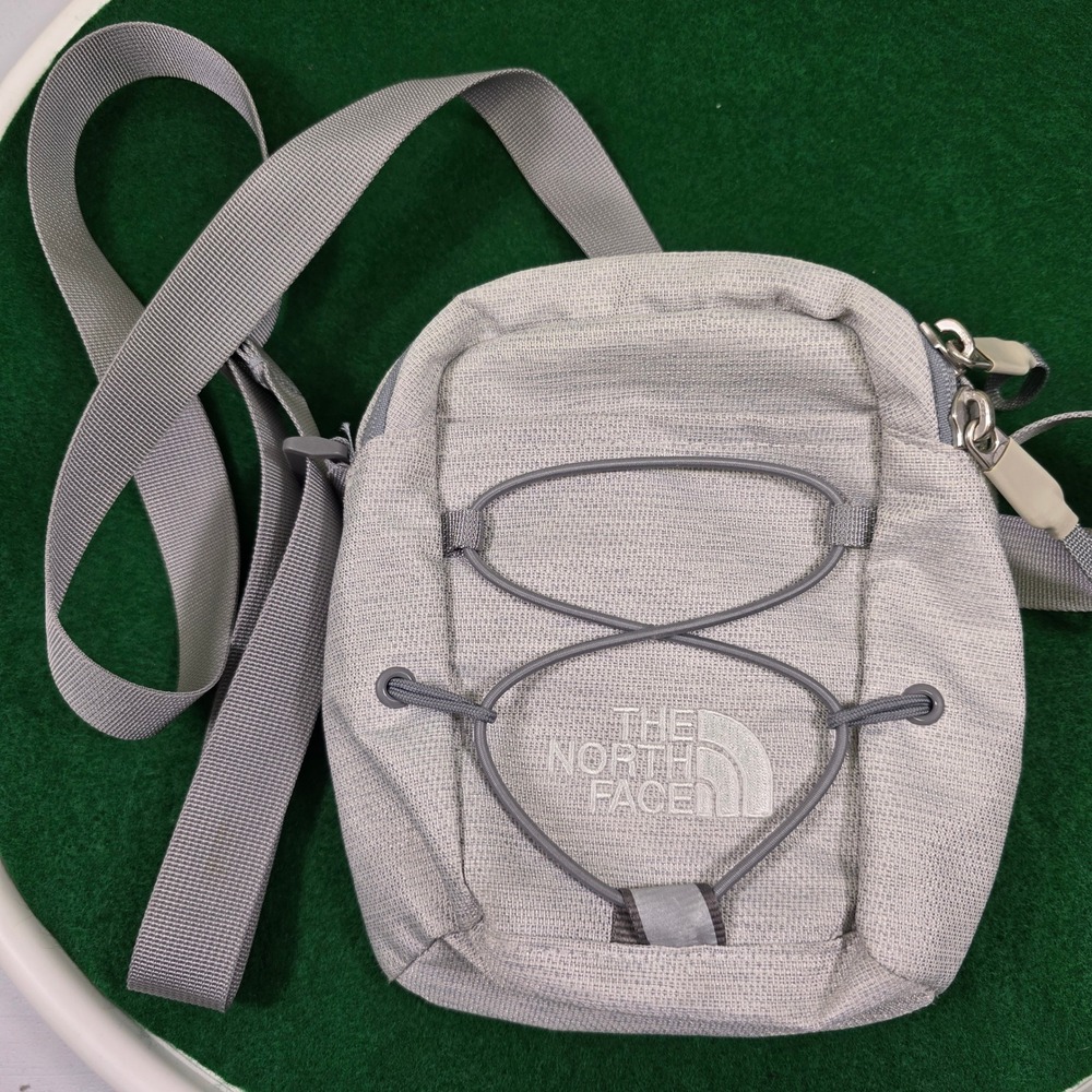 The North Face‎ Bozer Cross Body Bag Grey Heather NF0A52UC Small Messenger Bag